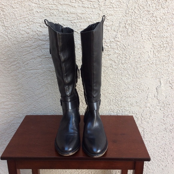 NWT Sam Edelman Black Riding Boots - Picture 5 of 7
